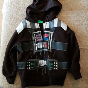 Boy's Star Wars black hoodie